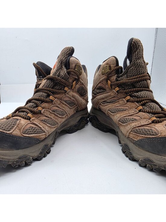 Merrell Moab 3 Mid Mens Size 8 Brown Hiking Shoes Camping Outdoors Vibram main image 7